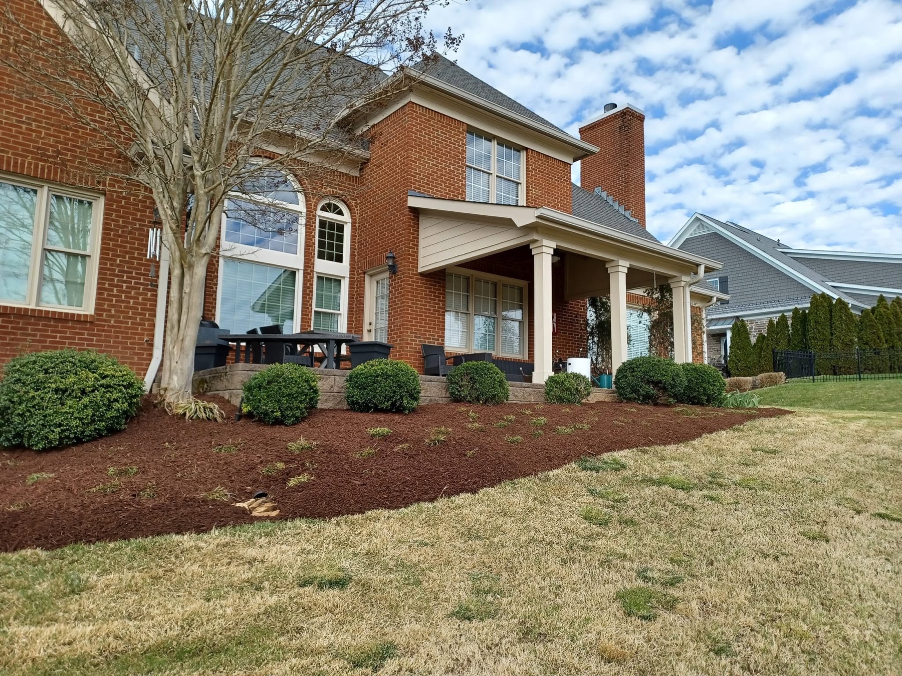 Cardinal Landscaping website project for a Knoxville outdoor service company